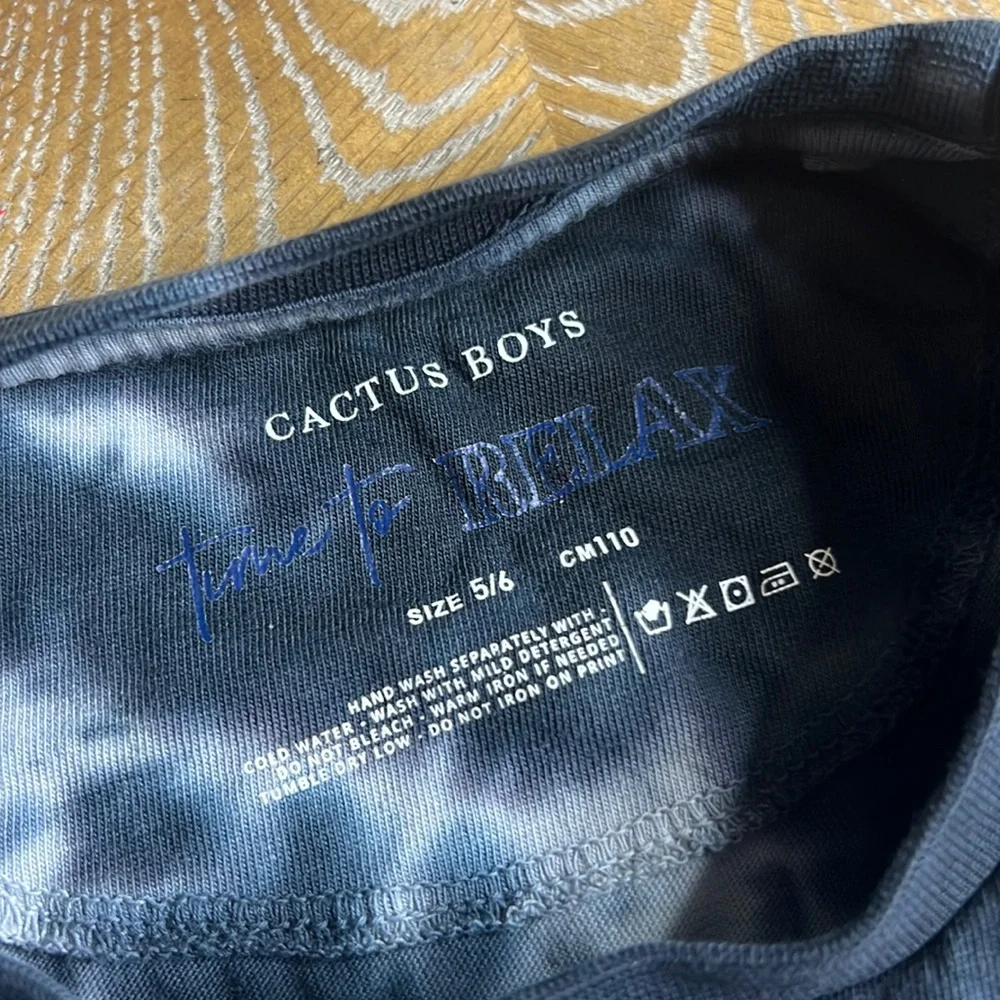 CACTUS BOYS Tie Dye Los Angeles Tee 5/6